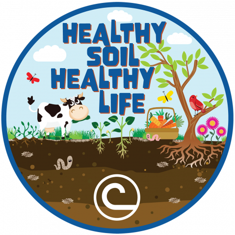 Healthy Soil, Healthy Life Logo